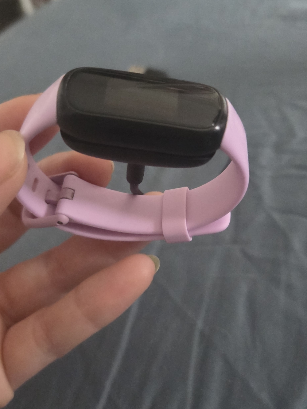 Fit Bit Inspire 3. With Lilac Silicon Band